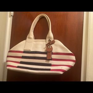 Marc Jacob bag cream red and blue bag